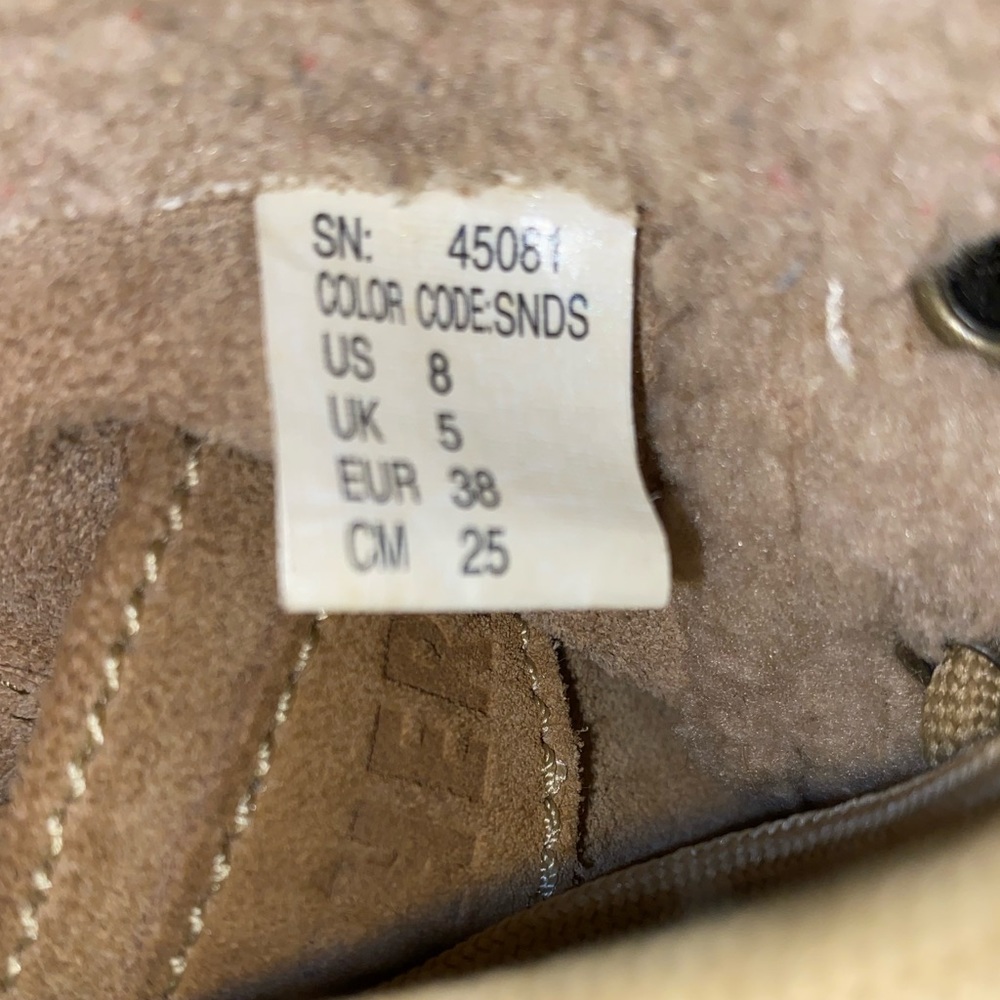 Vintage Chunky Platform Suede Skechers Boots - Picture 5 of 5